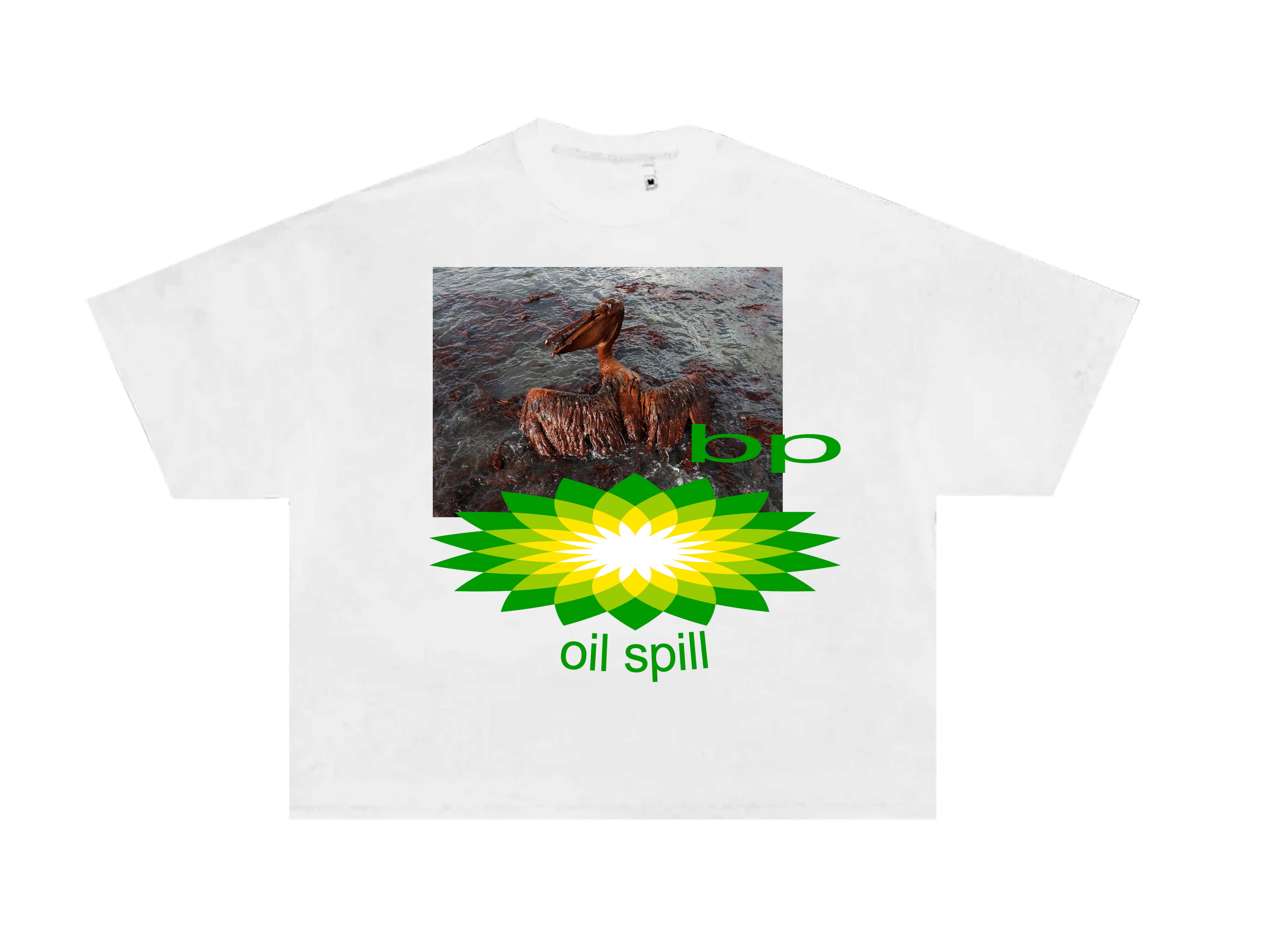 "BP OIL SPILL" GRAPHIC T-SHIRT